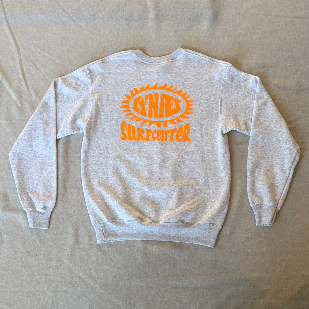 Ly9tees Crewneck - Grå / Orange