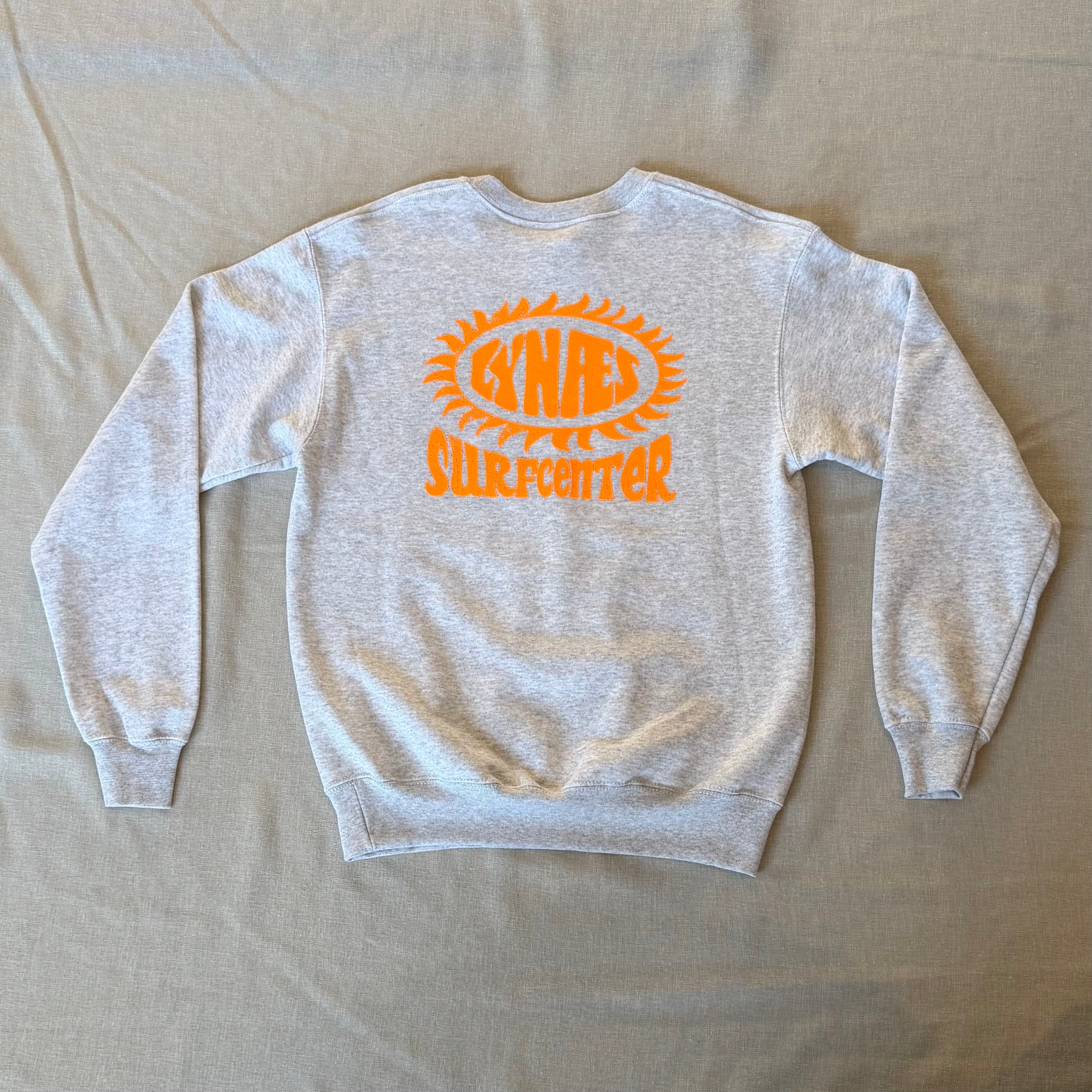 Ly9tees Crewneck - Grå / Orange