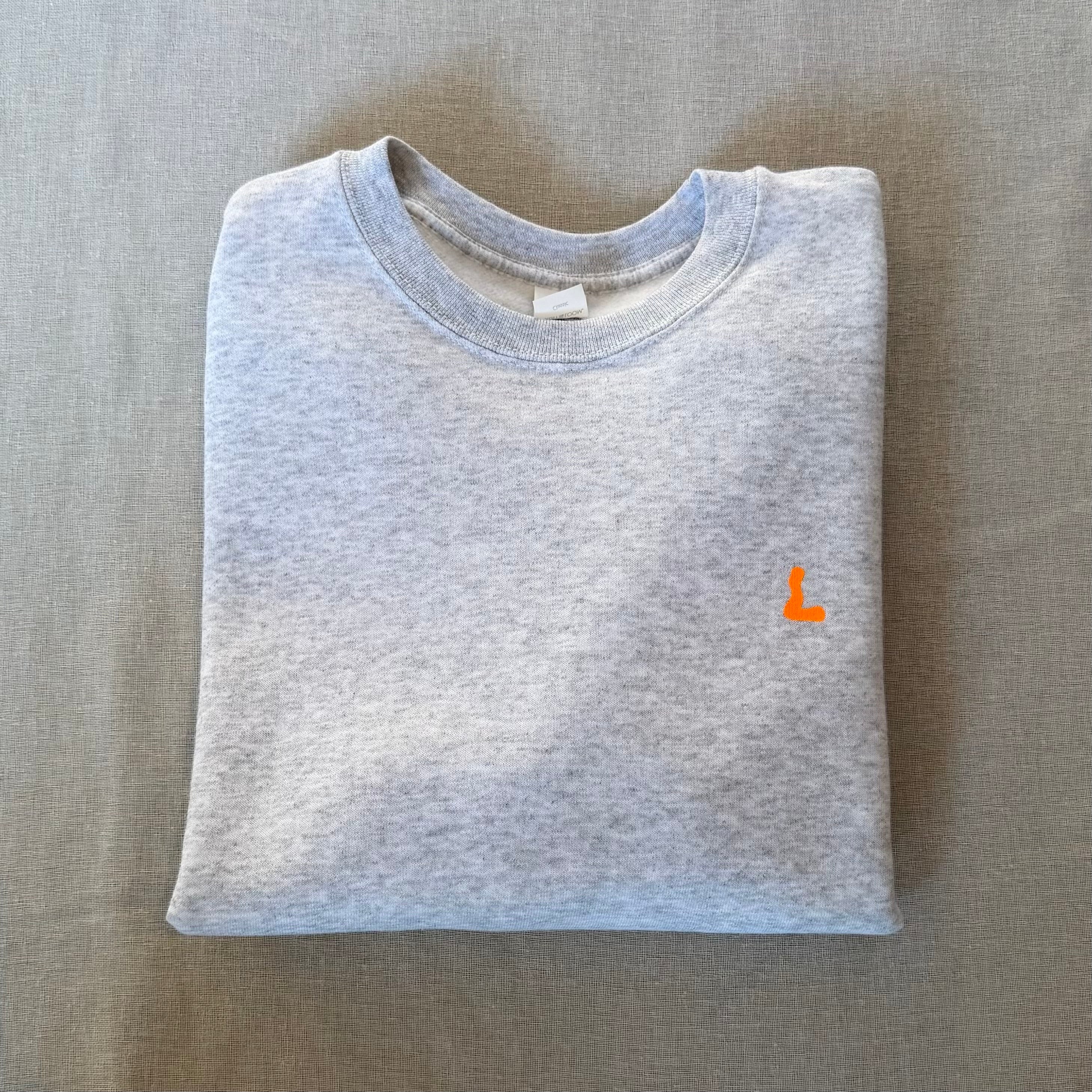 Ly9tees Crewneck - Grå / Orange