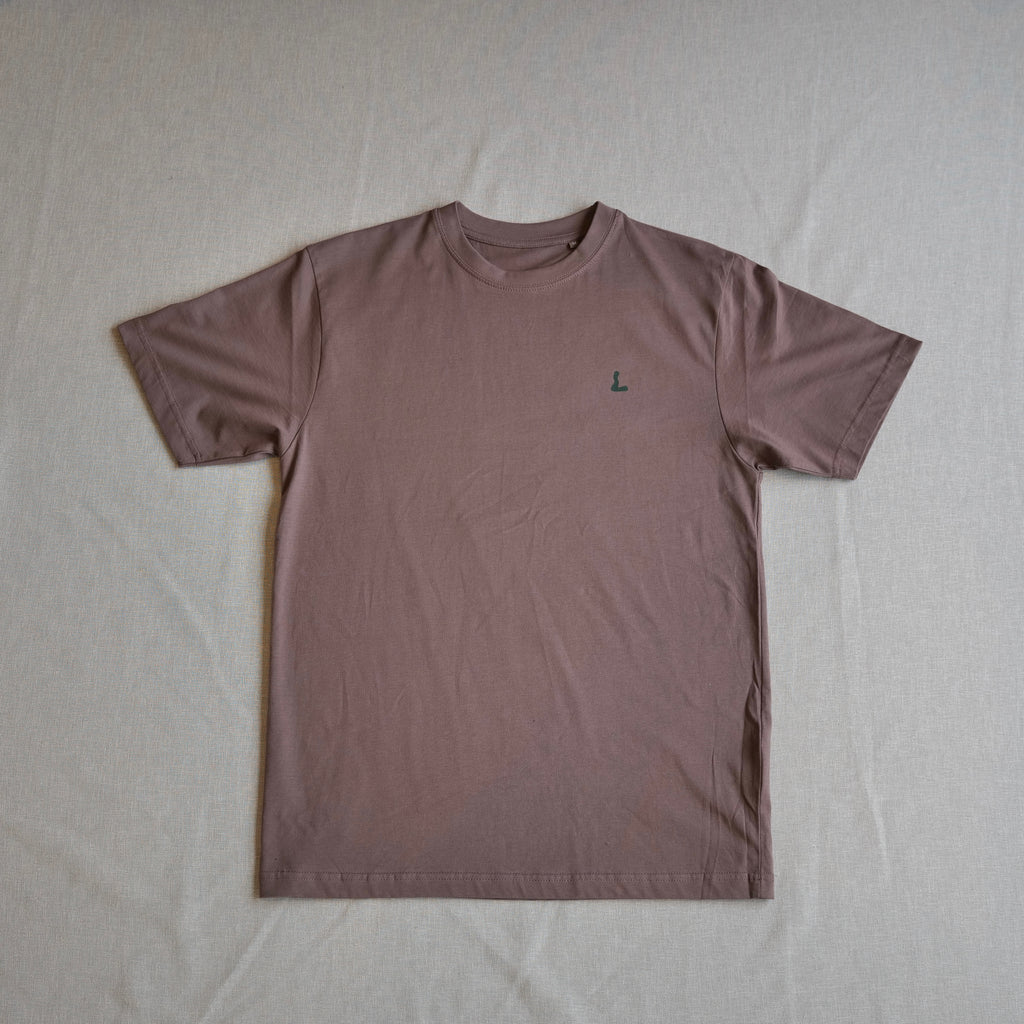 Summer View T-shirt 3.0 - Mocha / Mørke Grøn