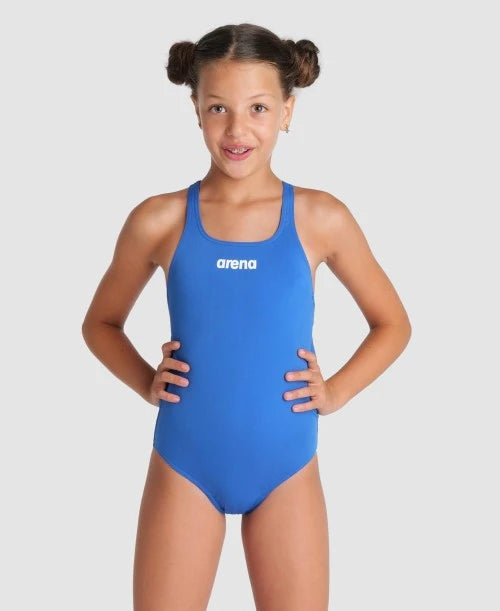 Girl's Team Swimsuit Swim solid pro