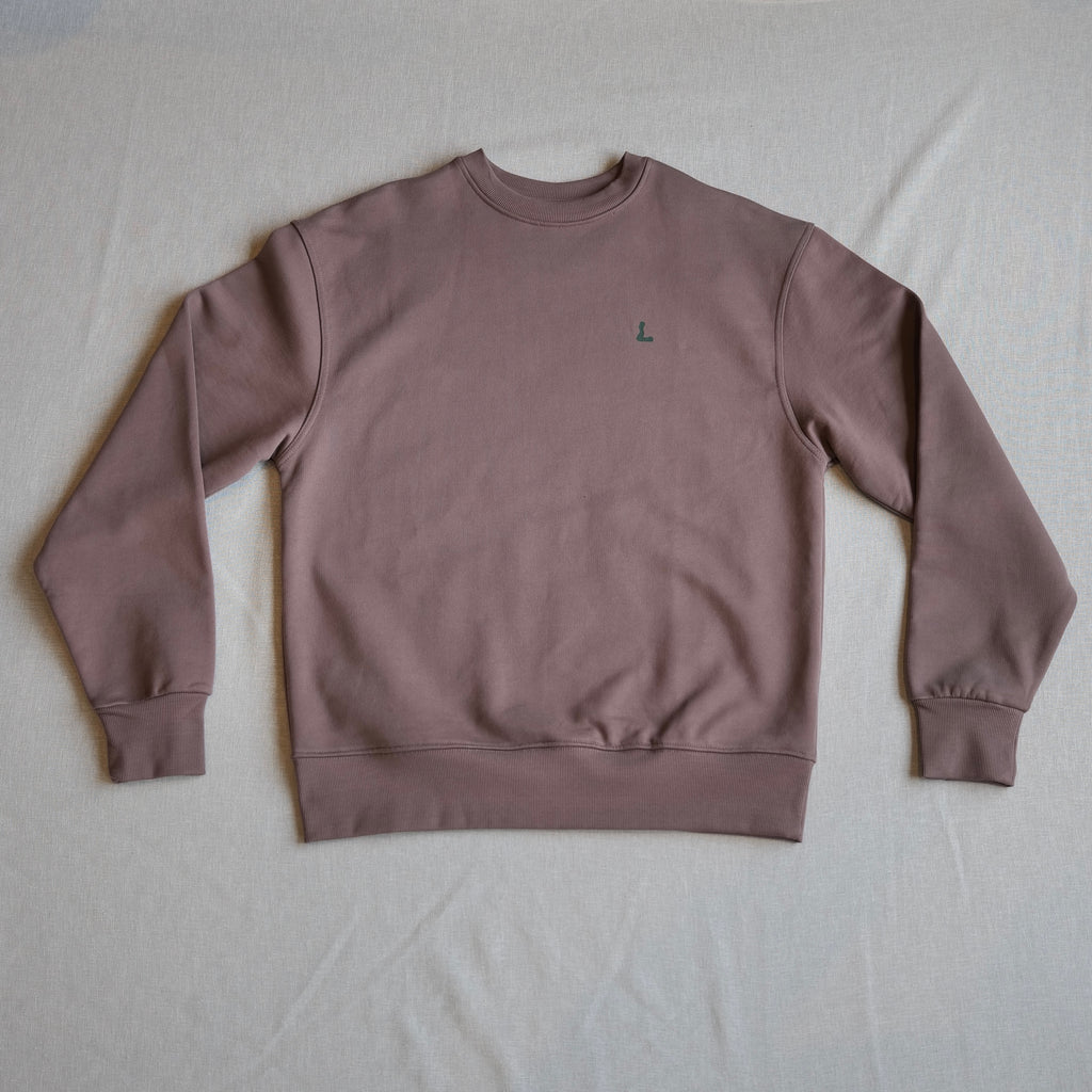 Summer View Sweatshirt 3.0 - Mocha / Mørke Grøn