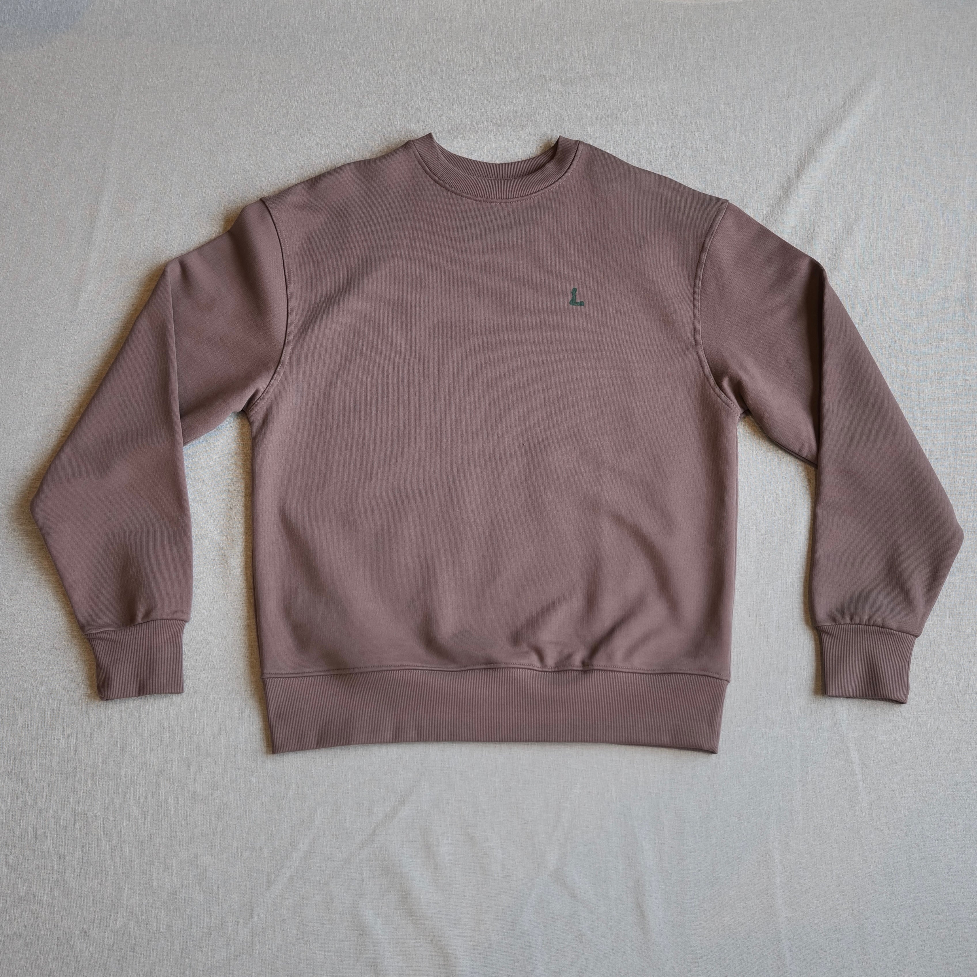 Summer View Sweatshirt 3.0 - Mocha / Mørke Grøn