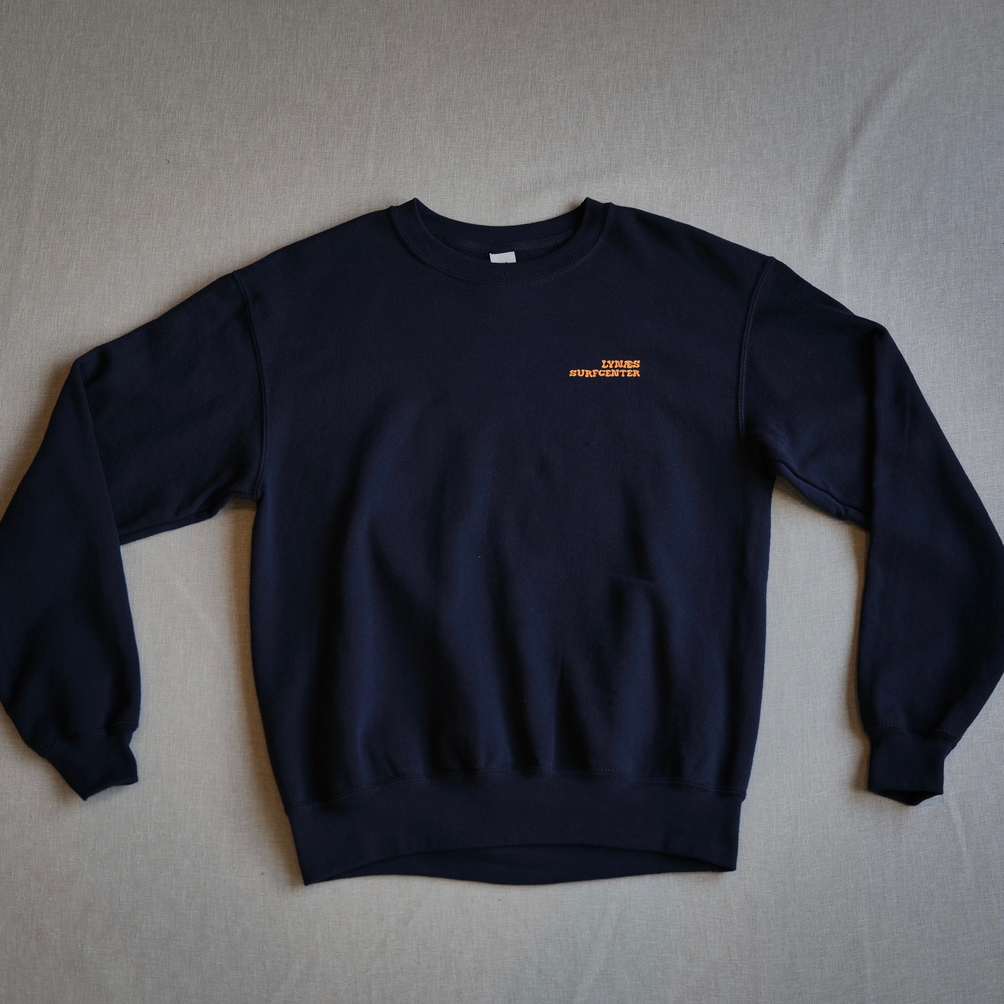 Summer View Crewneck - Navy / Orange