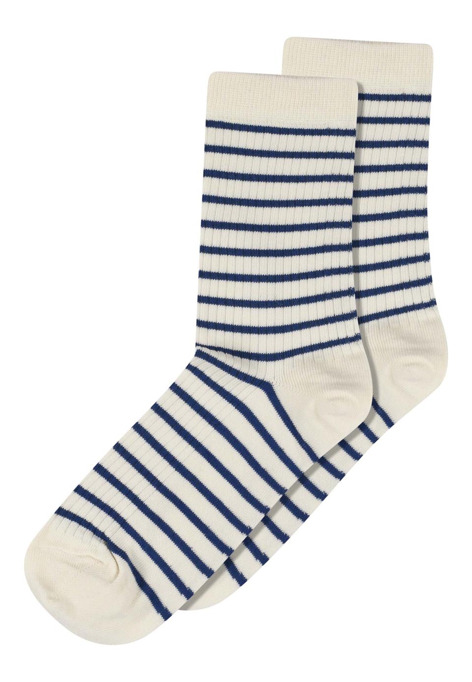 Lydia socks True Blue