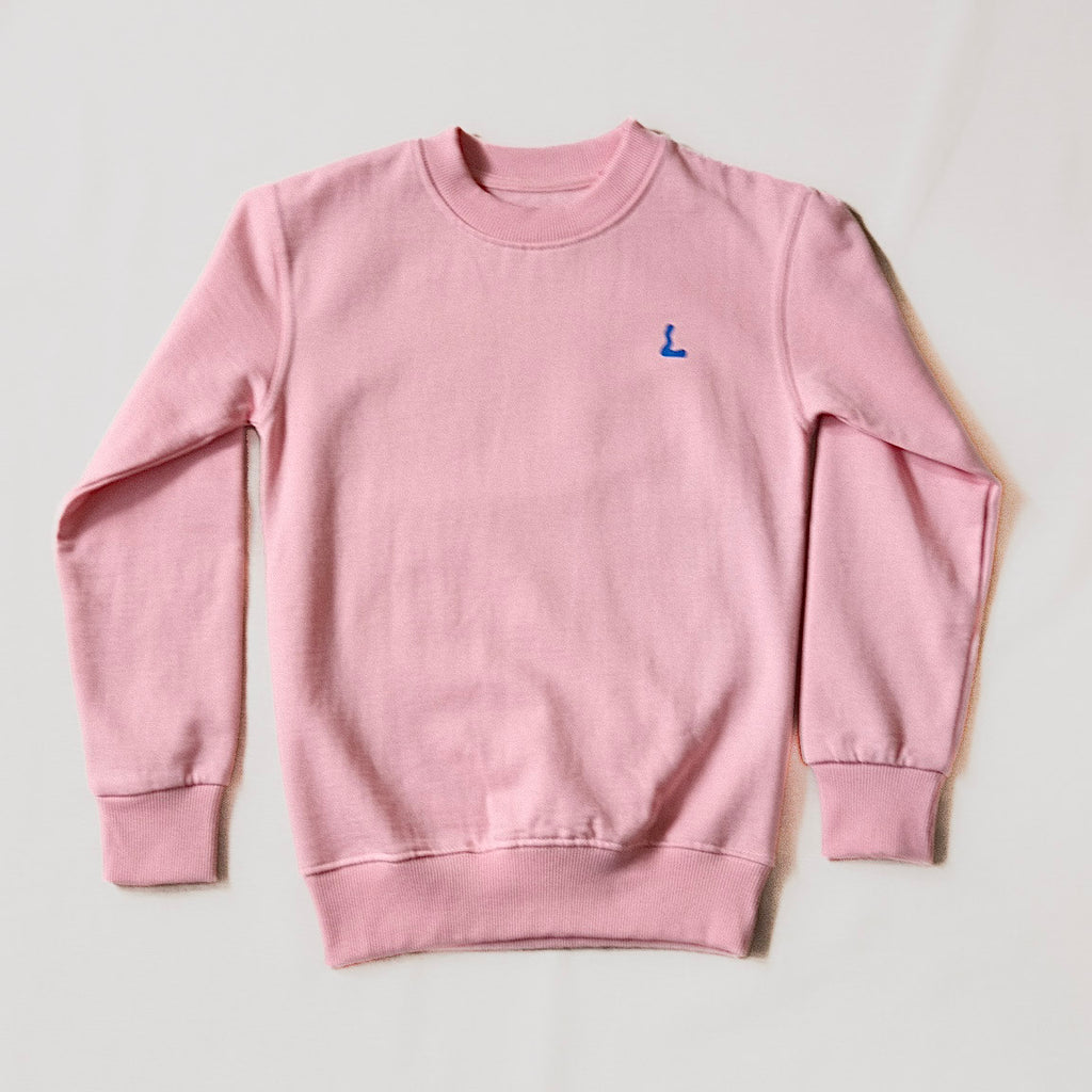 Ly9tees Crewneck Kids - Pink / Blå