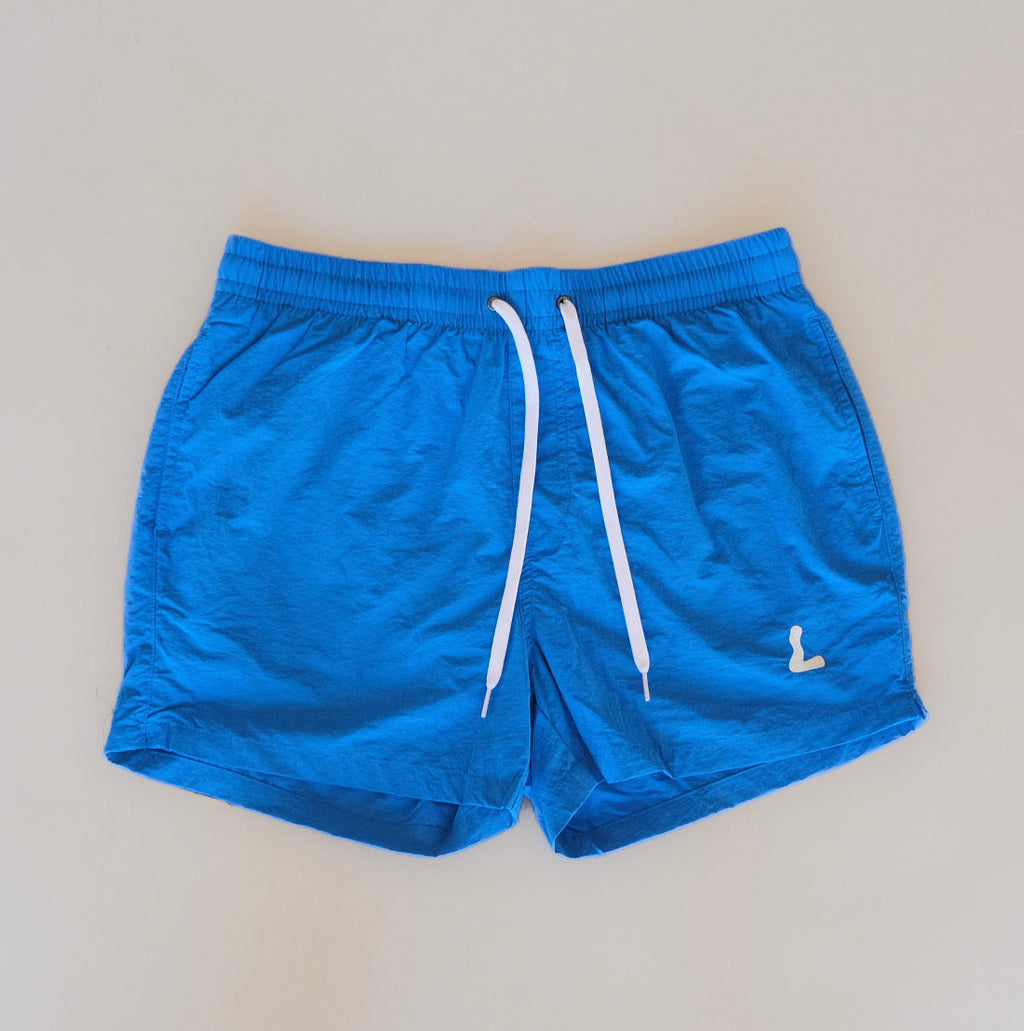 Lynæs Badeshorts L-logo - Blå