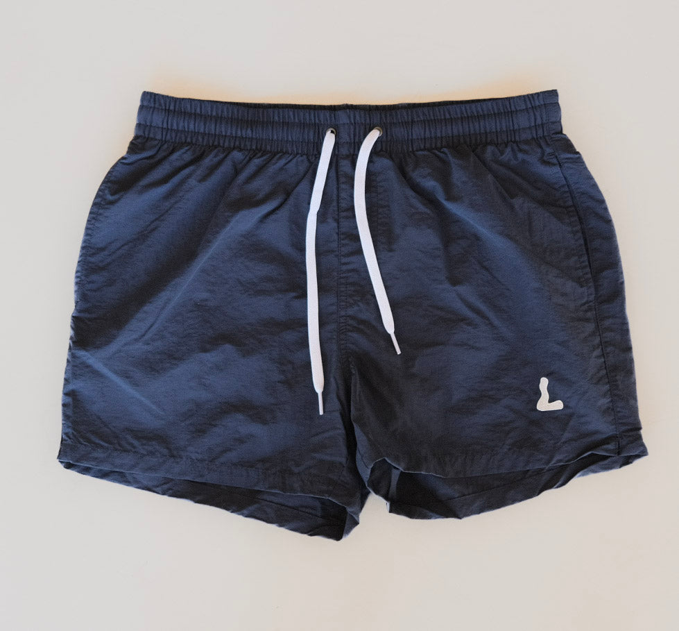 Lynæs Badeshorts L-logo - Navy