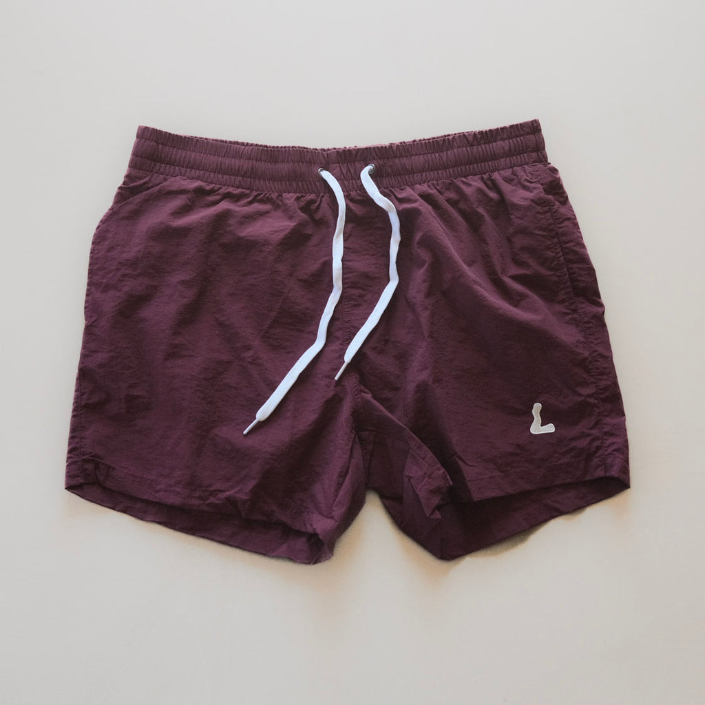 Lynæs Badeshorts L-logo - Cherry