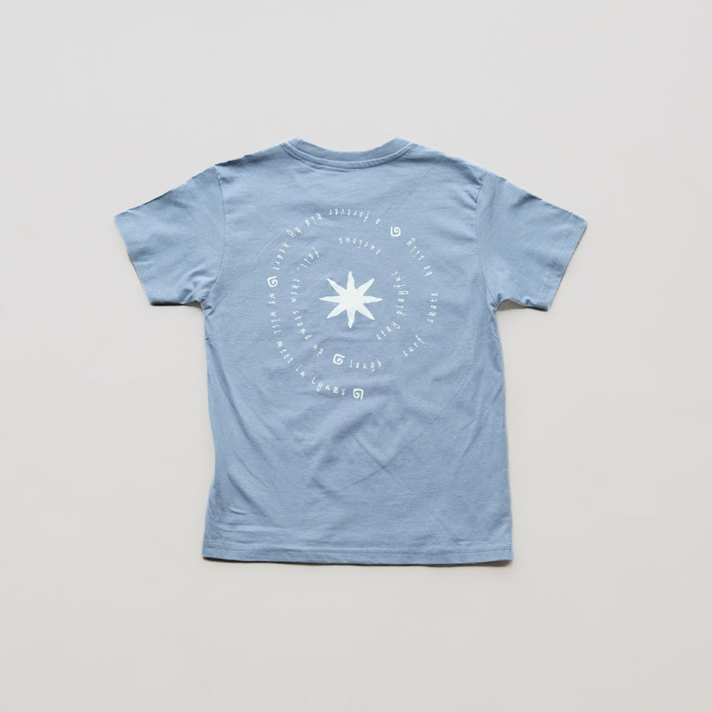 Tee kids Starfish - Denim