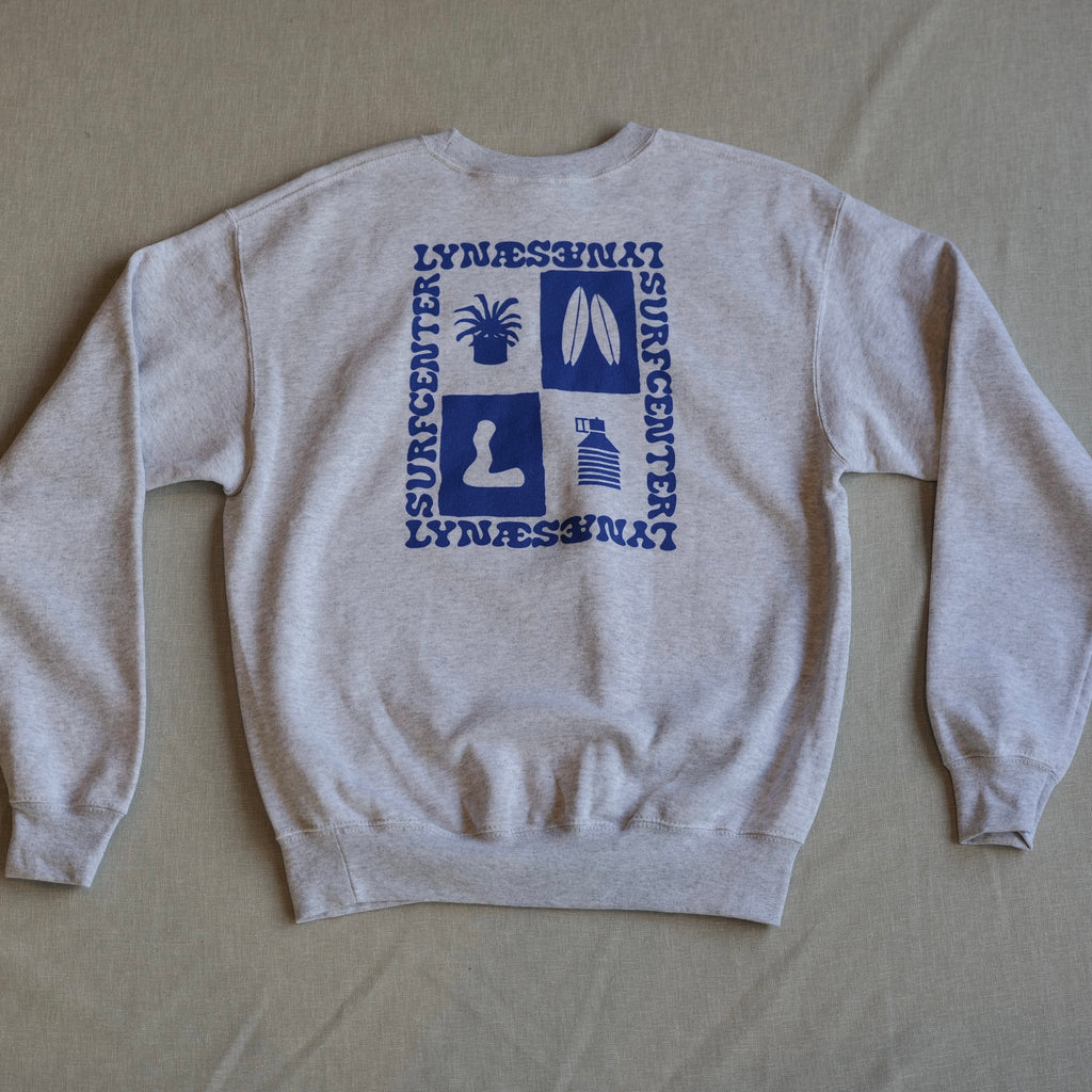 Summer View Crewneck 2.0 - Grå / Blå