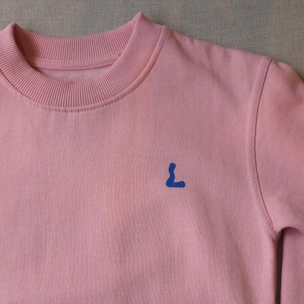 Ly9tees Crewneck Kids - Pink / Blå