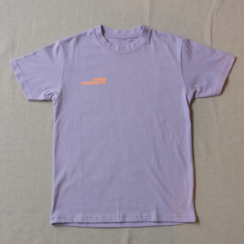 Summer View Kids T-shirt - Lilla / Orange