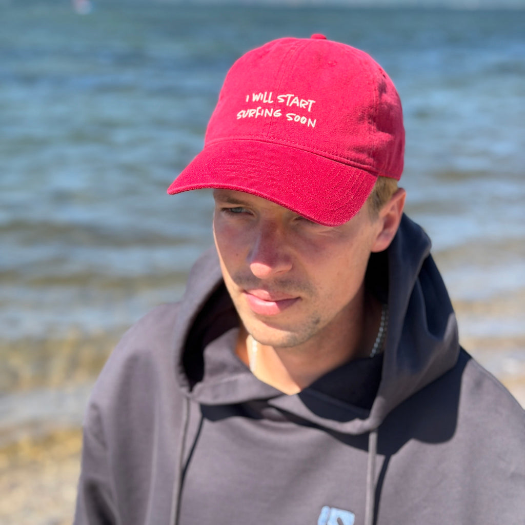 Surf Dad Cap - Red