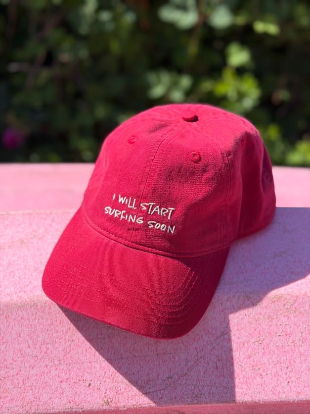 Surf Dad Cap - Red