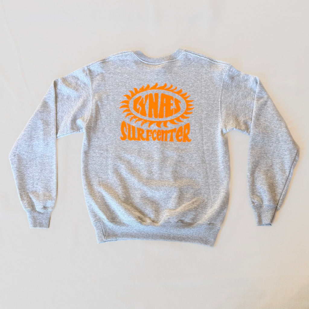 Ly9tees Crewneck - Grå / Orange