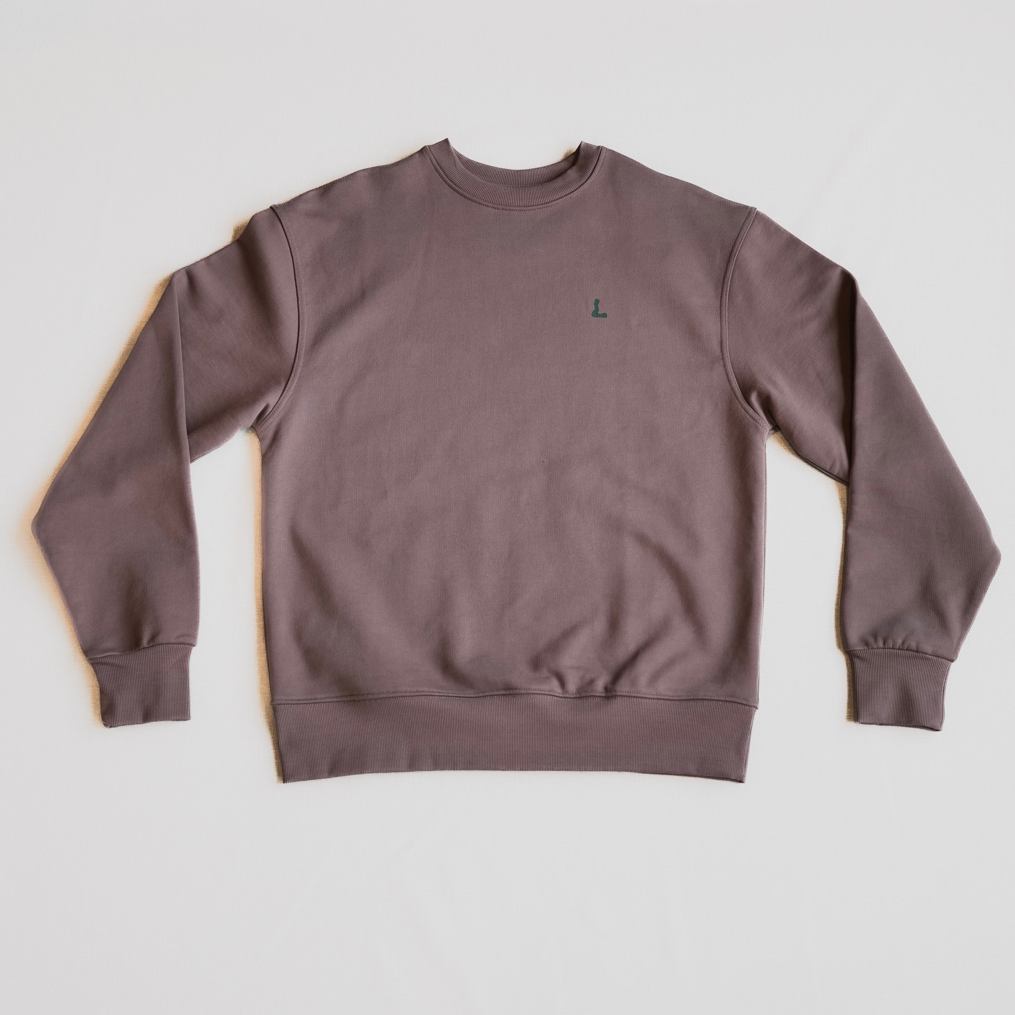 Summer View Sweatshirt 3.0 - Mocha / Mørke Grøn