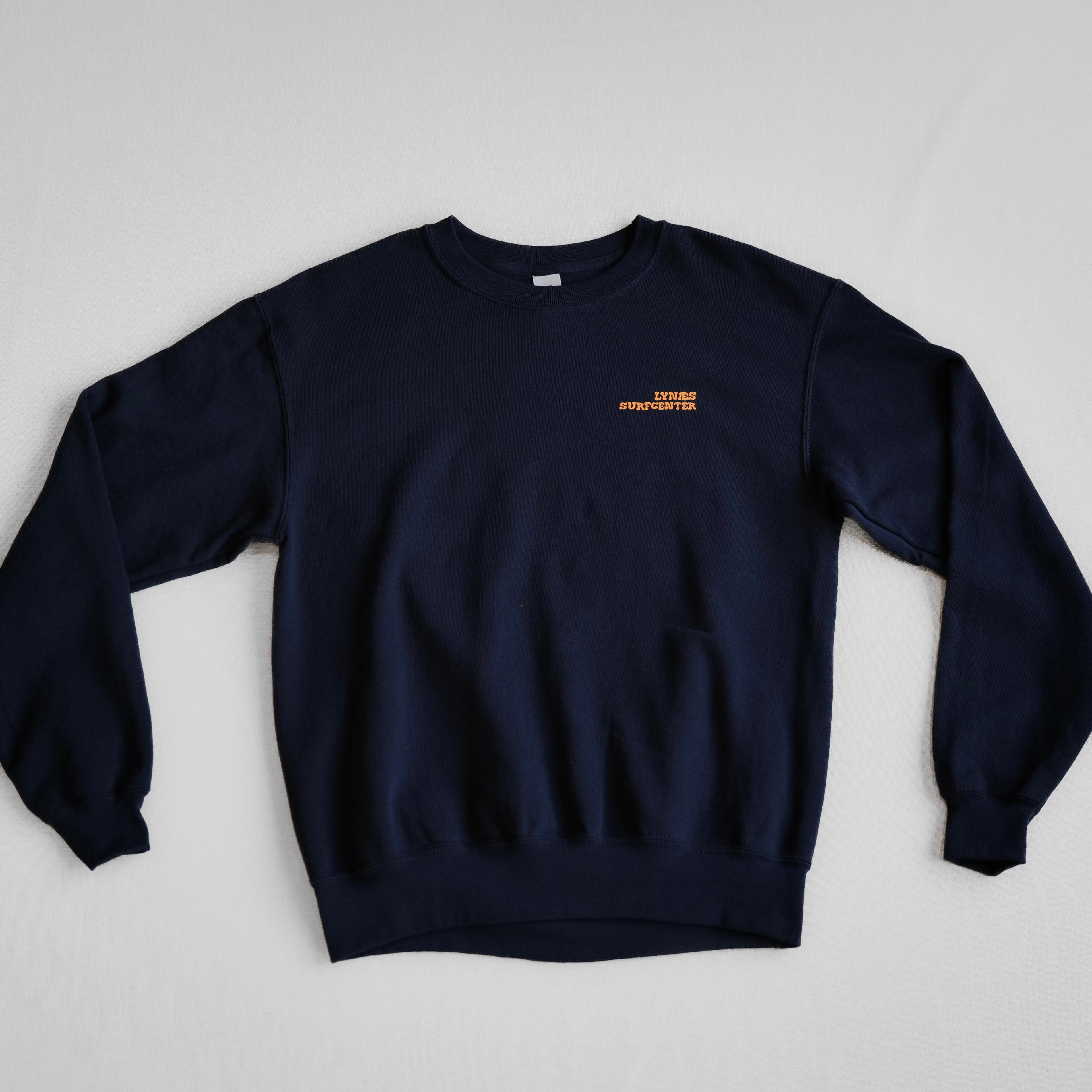 Summer View Crewneck - Navy / Orange