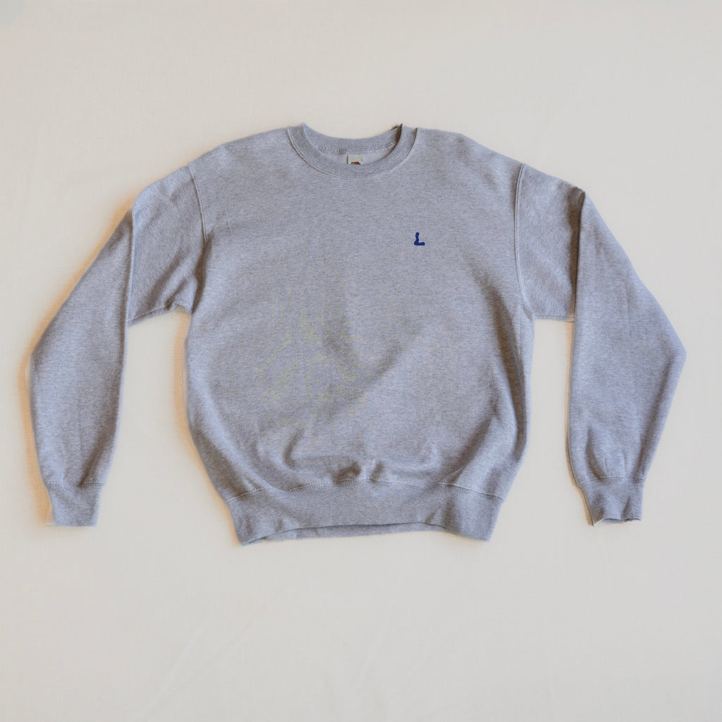 Summer View Crewneck 2.0 - Grå / Blå